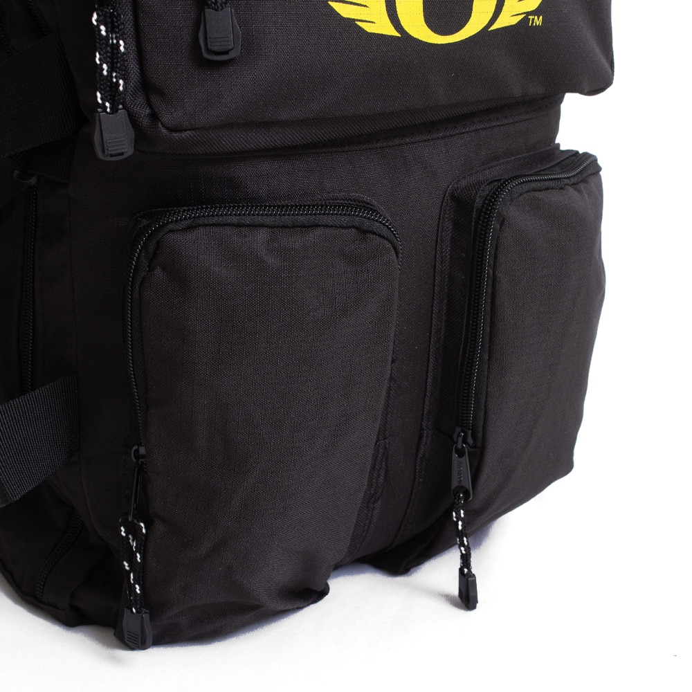 O Wings, MCM Group, Black, Backpack, Accessories, Unisex, 12"x12"x5", Ripstop, Briefcase handle, 827967
